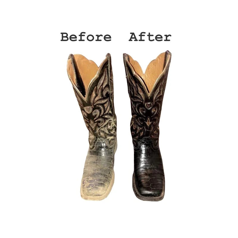 Skidmore's Skidmore's Leather Cream: All-Natural, Non-Toxic Leather Care Made in USA Since 1984. Water Repellent Formula Restores Leather Couches, Car Seats, Boots, Shoes, Purses, Bags, and Tack. 16 Oz