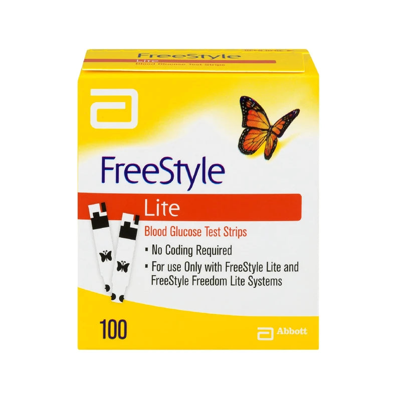 FreeStyle Lite Test strips, 100 ct