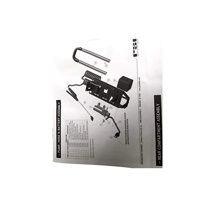 Workhorse 640454 Replacement Pump [Black] for LG05SS 5 Gal. Rechargeable Spot Sprayer