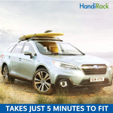 HandiRack - The Original Universal Inflatable Roof Rack - Easy to Haul Kayaks, Canoes and Snowboards - Tie Down Straps and Bow and Stern Lines Included - 175 Pound Load Capacity - Fits Cars and SUVs