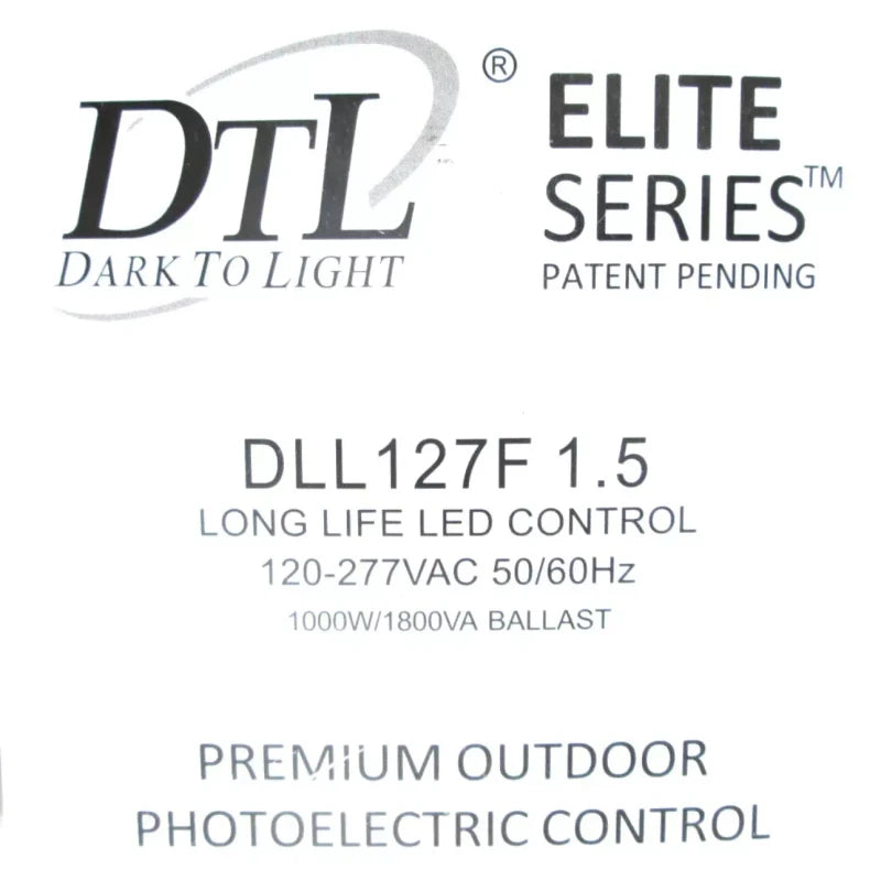 Acuity DTL DLL127F 1.5- Elite Outdoor Photoelectric LED Control Photocell - Long Life