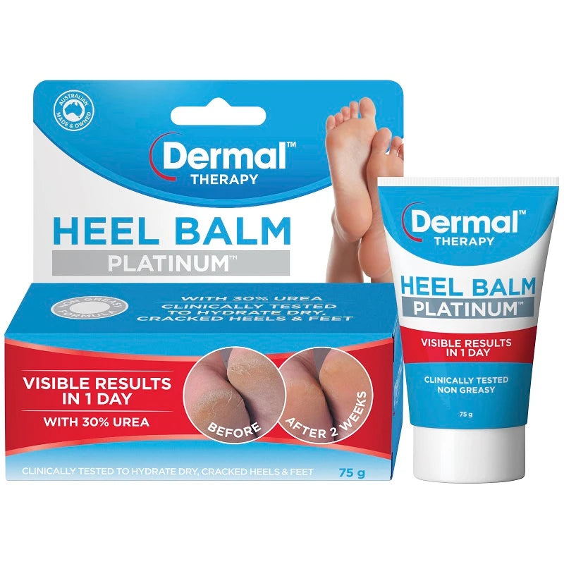 Dermal Therapy Heel Balm Platinum 75g