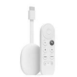 Google - Chromecast with Google TV (HD) - Streaming Stick Entertainment on Your TV with Voice Search - Watch Movies, Shows, and Live TV in 1080p HD - Snow - Specification: Default