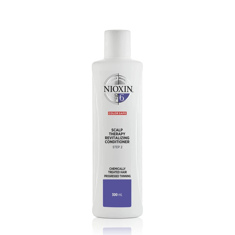 NIOXIN System 6 Scalp Therapy Conditioner (300 ml) – revitalisierende Haarspülung für chemisch behandeltes, sichtbar dünner werdendes Haar – gegen Haarausfall durch Haarbruch für mehr Widerstandskraft