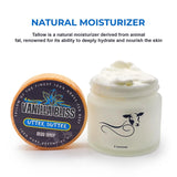 Tallow Balm, Face Cream, Body Cream, Hand Made, Tallow Face Moisturizer, Skin Tightening Cream for Body and Face, Scar Reducing Vitamin E Oil, Organic Skincare (2oz, Vanilla)