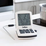 ETI ChefAlarm Professional Cooking Thermometer, Probe and Timer for Oven, Smoker, BBQ, Meats, Bread