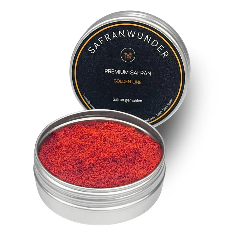 Safranwunder® Saffron Powder, Premium Quality - Class 1 Ground (5 grams)