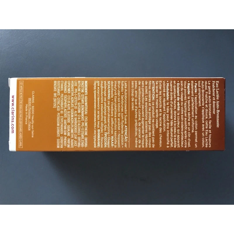 Clarins Liquid Bronze Self Tanning For Face And Décolleté 125ml New Boxed Sealed