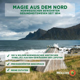 Möller's Omega 3 Cod Liver Oil, Omega 3 Dietary Supplement with EPA, DHA, Vit A, D and E, High Purity Natural Cod Liver Oil, 165 Year Old Brand, Superior Taste Award, Neutral Taste, 250 ml