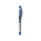 Staples OptiFlow Rollerball Pens, Fine Point, Blue, Dozen