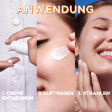 Garnier Serum Cream for Tired Skin and Dark Spots, 2-in-1 Day Cream for More Glow and an Even Complexion, with Vitamin C, Skin Active, 50 ml