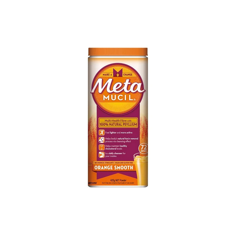 Metamucil Orange Smooth Powder 425g