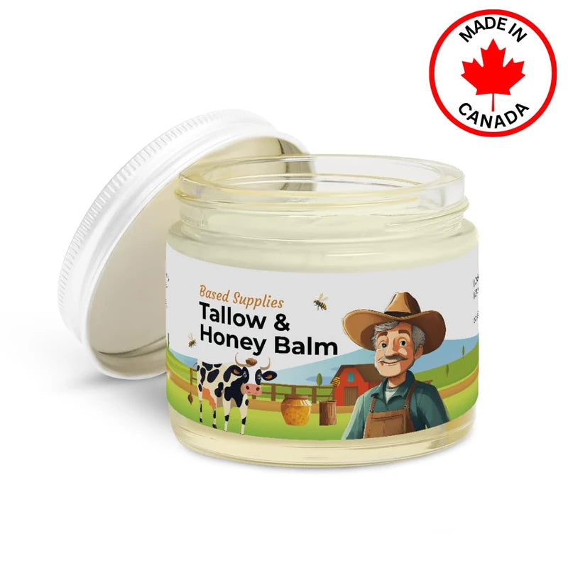 Based Supplies Tallow & Honey Balm Moisturizer MAKE SURE SELLER is "Based Supplies" under sold by