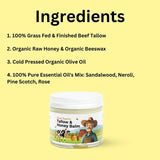 Based Supplies Tallow & Honey Balm Moisturizer MAKE SURE SELLER is "Based Supplies" under sold by
