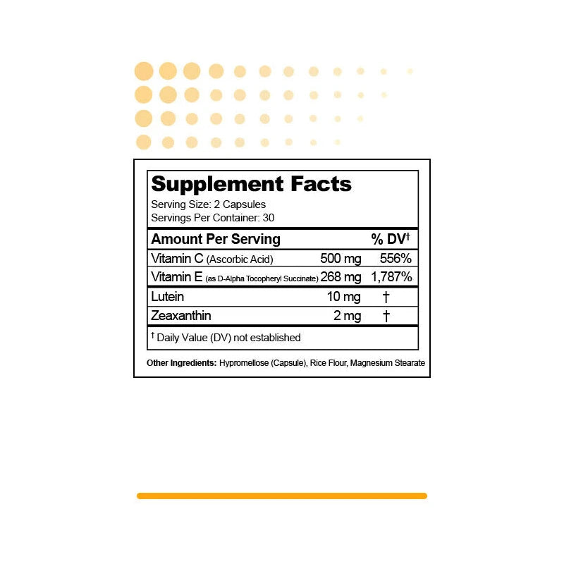 Visual Advantage AREDS 2 Vitamins without Zinc, Visual Advantage Zinc Free Macular Support (1-Mo)