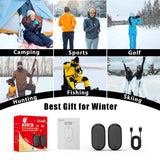 Hand Warmers Rechargeable, Electric Rechargeable Hand Warmer for Christmas Golf Hunting Camping Accessories