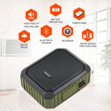 SHIDU Wireless Voice Amplifier Bluetooth Speaker 18W Waterproof Portable PA System with UHF Wireless Mic Headset Rechargeable Voice Enhancer Personal Microphone for Classroom Outdoors Tour Guide
