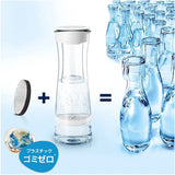 Brita Water Purifier, Carafe, Filtered Water Capacity: 0.1 gal (0.34 L), Total Capacity: 0.4 gal (1.3 L), Includes 1 Microdisk Cartridge