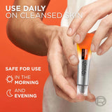 L'Oréal Paris Men Expert Hydra Energetic Anti-Fatigue Roll-On Eye Care with Vitamin C & Caffeine, Eye Cream for Men, 10ml