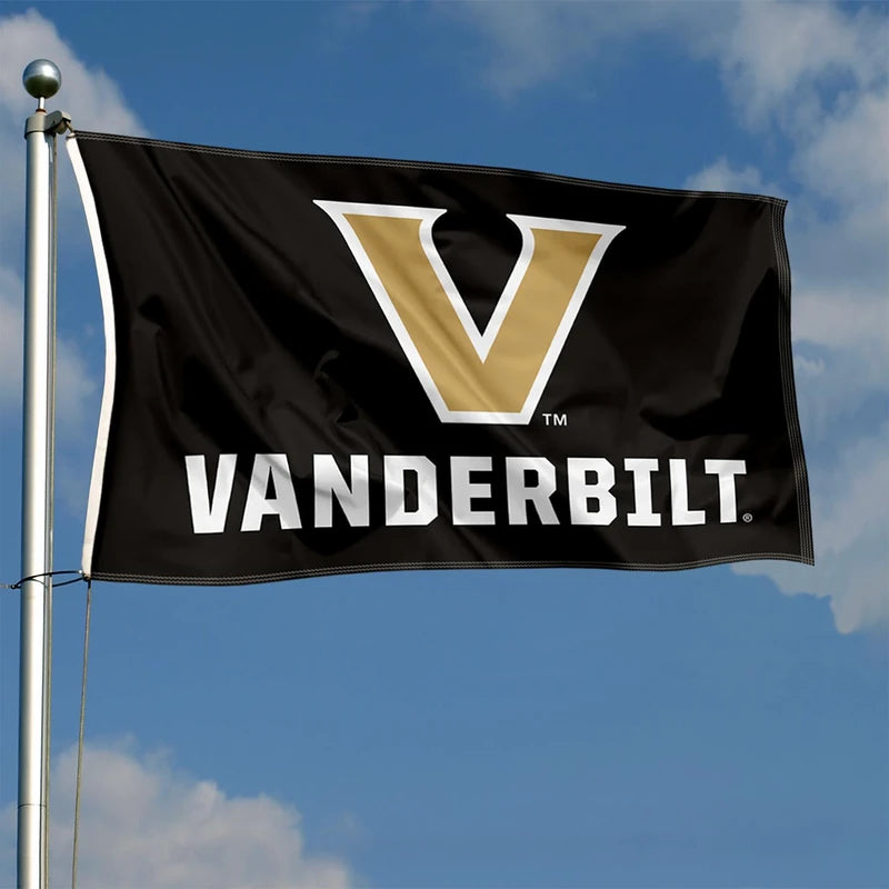 Vanderbilt Commodores Wordmark Large Grommet Banner Flag