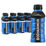 BODYARMOR Sports Drink Sports Beverage, Blue Raspberry, Natural Flavors With Vitamins, Potassium-Packed Electrolytes, No Preservatives, Perfect For Athletes, 12 ounce (Pack of 8)