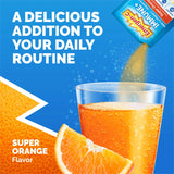 Emergen-C Immune+ Triple Action Immune Support Powder, BetaVia (R), 1000mg Vitamin C, B Vitamins, Vitamin D and Antioxidants, Super Orange – 50 Count