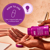 Love Wellness Nootropics Brain Support Supplement, Big Brain Probiotics | Brain Function, Focus, Cognitive Health, & Healthy Mood | Organic Reishi, Chaga, & Lions Mane Mushrooms | Vegan | 30 Capsules