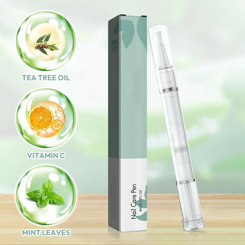 Nail Care Pen, Pack of 3 Nail Fungus Pen, Nail Care Pen, Health Routin Nail Care Pen, Nail Care Pen with Tea Tree Oil, Aloe Vera & Vitamin E, for Nourished Fingernails & Toenails
