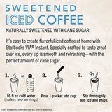 Starbucks VIA Instant Coffee, Sweetened Iced Coffee, 36 Count