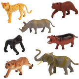 Migration 100 Piece Set of Animal Plastic Figures Playset, Includes Wild, Safari, Zoo, Jungle, Farm, Forest, Desert, Ocean Animals, Birds, Action Toy Figures Accessories and Container