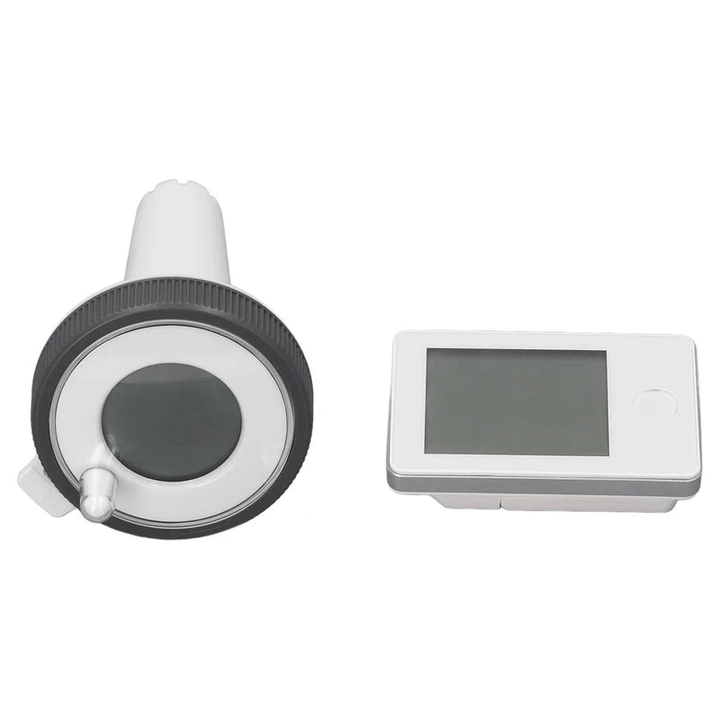 Wireless Solar Pool Temperature Meter High Accuracy IPX8 Waterproof LCD Display Digital Floating Temperature Detector