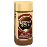 NESCAFÉ Gold Original, Soluble Bean Coffee, Instant Coffee from Exquisite Coffee Beans, Caffeinated, Pack of 1 (1 x 200 g)