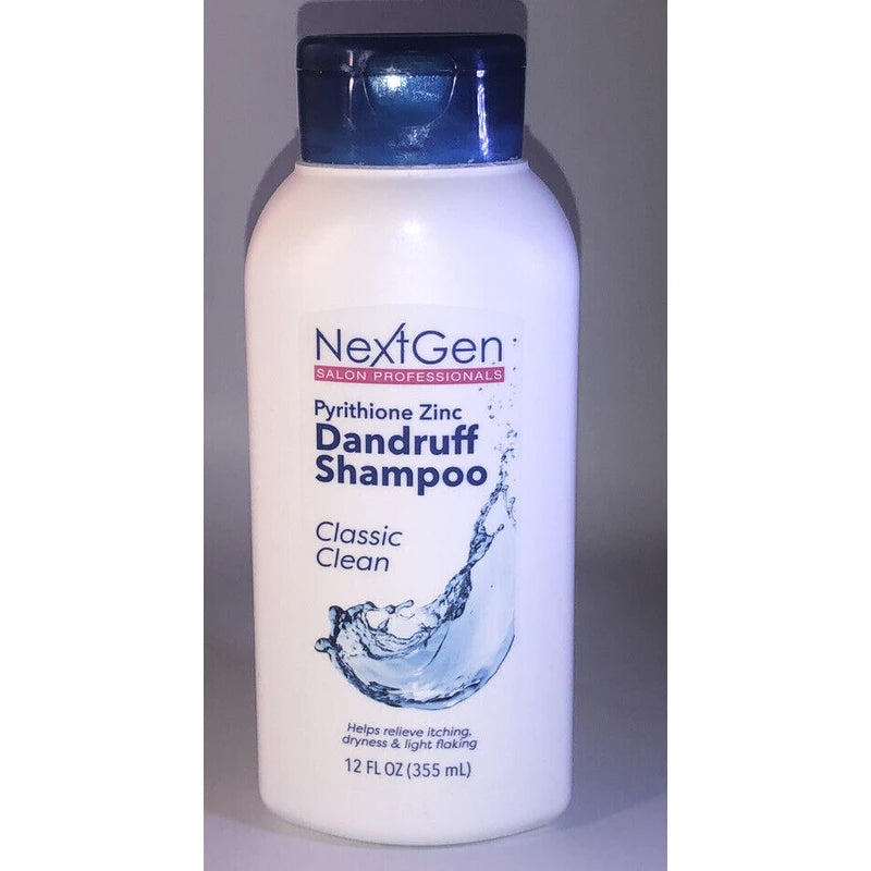 NextGen Salon Professionals Pyrithione Zinc Dandruff Shampoo Classic Clean 12 oz