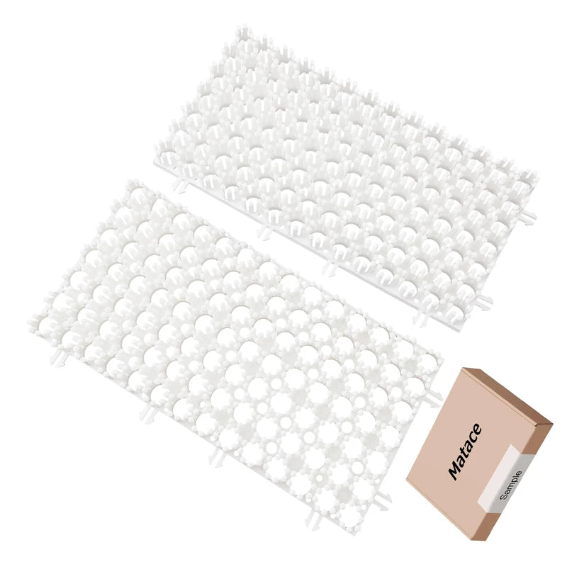 Matace Snowboard Training Mat – Interlocking Freestyle Ski & Snowboard Mat for Off-Snow Trick Practice, Perfect for Home Use Year-Round, Winter Sports Accessories, 2025 New Design，2 PCS Sample