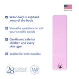 BIODERMIS Epi-Derm Keloid C-Strips, Silicone Gel Sheeting for Scars, Ideal for C-Section, Tummy Tuck, Hysterectomy & Cardiac Surgery Scars, Premium Grade Scar Sheets, Reusable 1.4x6 in -1 Pack, Clear