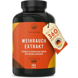 Frankincense Capsules High Dose - 2000 mg Extract per Day - 360 Capsules - Indian Boswellia Serrata - 85% Boswellic Acid - Vegan, German Production - TRUE NATURE