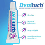 [HOT 2024 - COMBO 3 PACK] Denttach Thermoplastic Adhesive for hold of Dentures up to 7 Days without Glue with Updated Instructions - BLACK FRIDAY SALE 51% - Item Package Quantit: 1
