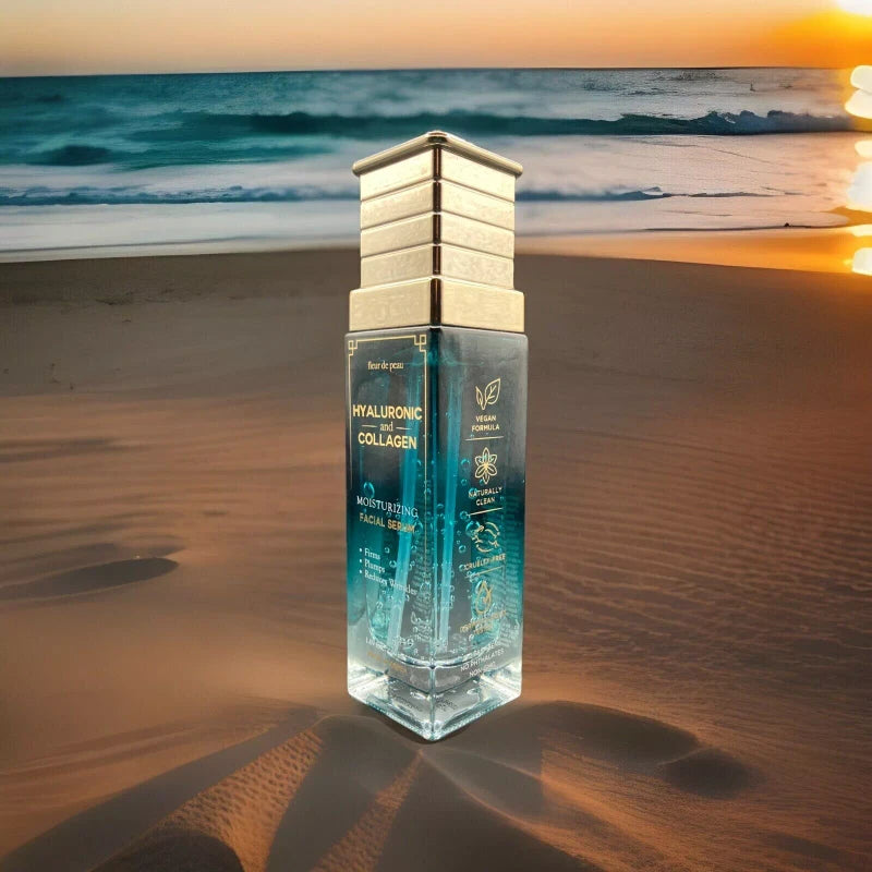 Fleur De Peau New Fleur De Peau Hyaluronic & Collagen Korean Moisturizing Facial Serum 50 Ml