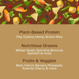 Amazing Grass Amazing Grass Organic Plant Protein Blend: Vegan Protein Powder, New Protein Superfood Formula, All-In-One Nutrition Shake With Beet Root, Original, 18 Servings (Chocolate Peanut Butter)