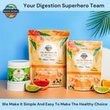 Paradise Naturals 100% Grass-Fed Beef Bone Broth Protein Powder -Active Probiotics- Collagen Peptide Rich, 15g Protein, Non-GMO, Low Sodium, Healthy Skin Hair Joints, Gut Health, Paleo Keto, No Gluten