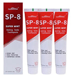 NASHUDA SP-8 [Triple Whitening]Probiotic Whitening Toothpaste, Oral Health Management,Enhanced Formula Balances Toothpaste Coffee Daily - Specification: 3PC