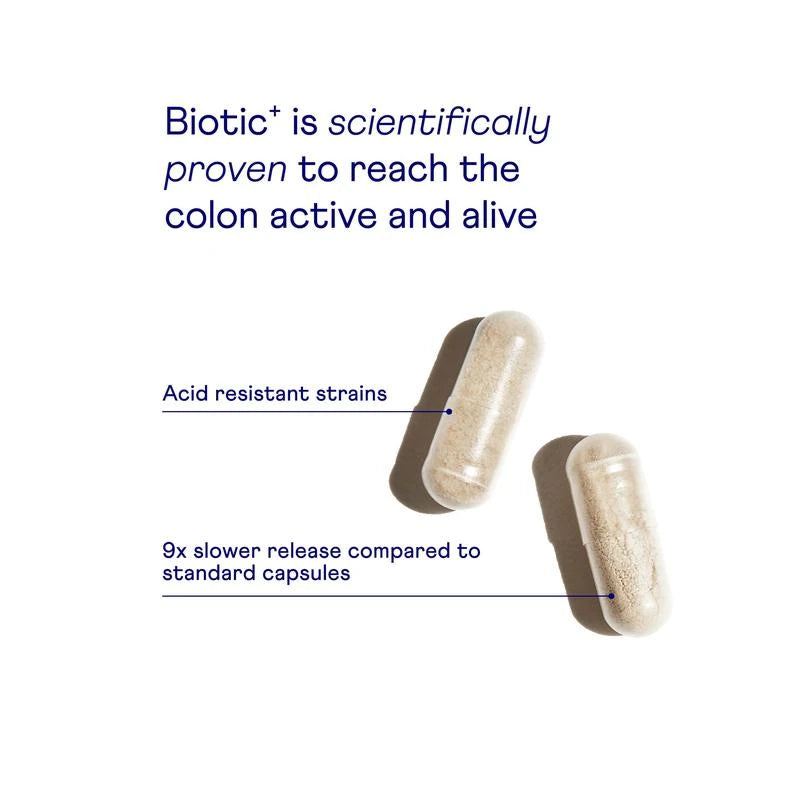 Biotic⁺ Probiotic - For Your Gut, Energy, Immune System and More