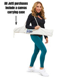 Perfectly Weighted Walking Poles for Full-Body Workouts, Enhanced Stability, and Improved Posture | Includes 2 Walking Poles & Carrying Case | 2.2 lbs