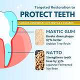 Unitein UNITEIN Gum Restore Toothpaste, Improves and protects damaged & bleeding gums, Breaks Down Plaque, Resists Tarter, Plant-based Formula, 99% Natural Ingredients, Free of Fluoride, Triclosan, Microbeads