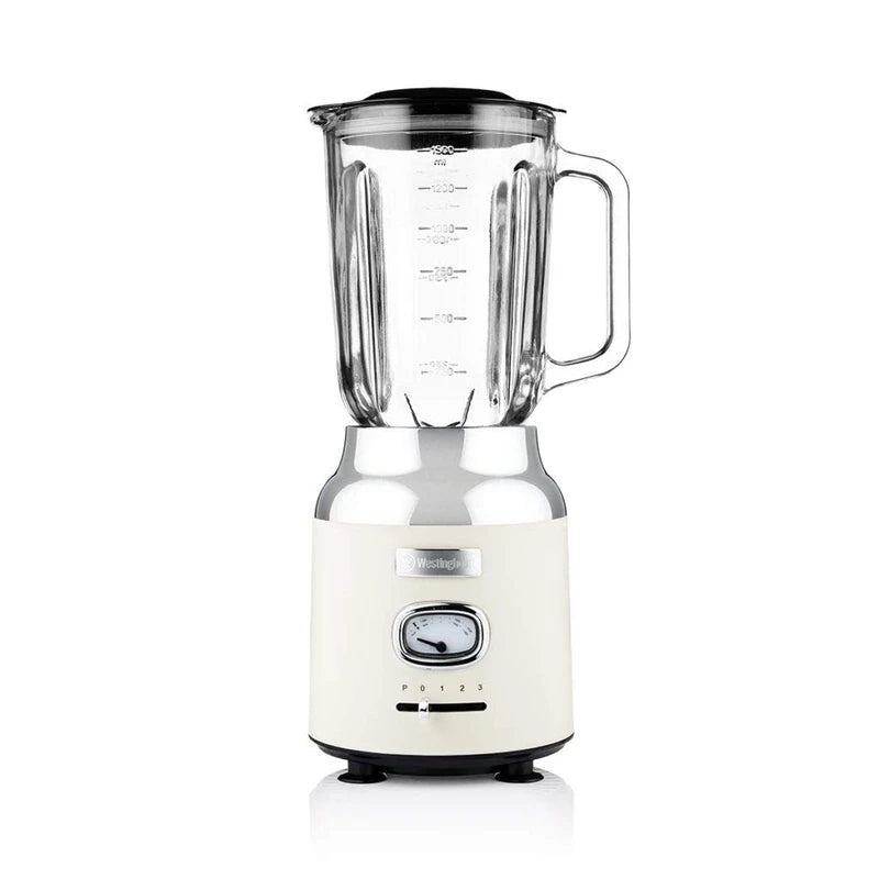 Westinghouse Retro 1.5 L Table Blender (White)