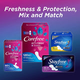 Stayfree Ultra Thin Super Long Pads with Wings For Women, Reliable Protection and Absorbency of Feminine Moisture, Leaks and Periods, 32 count