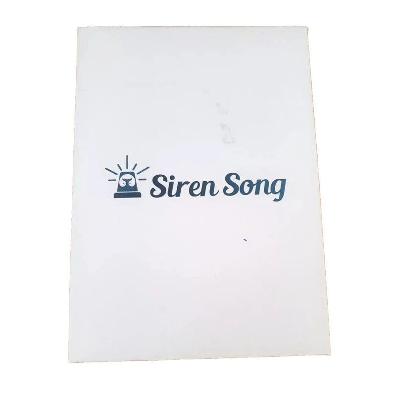 Siren Song Personal Security Alarm With Keychain White LOUD