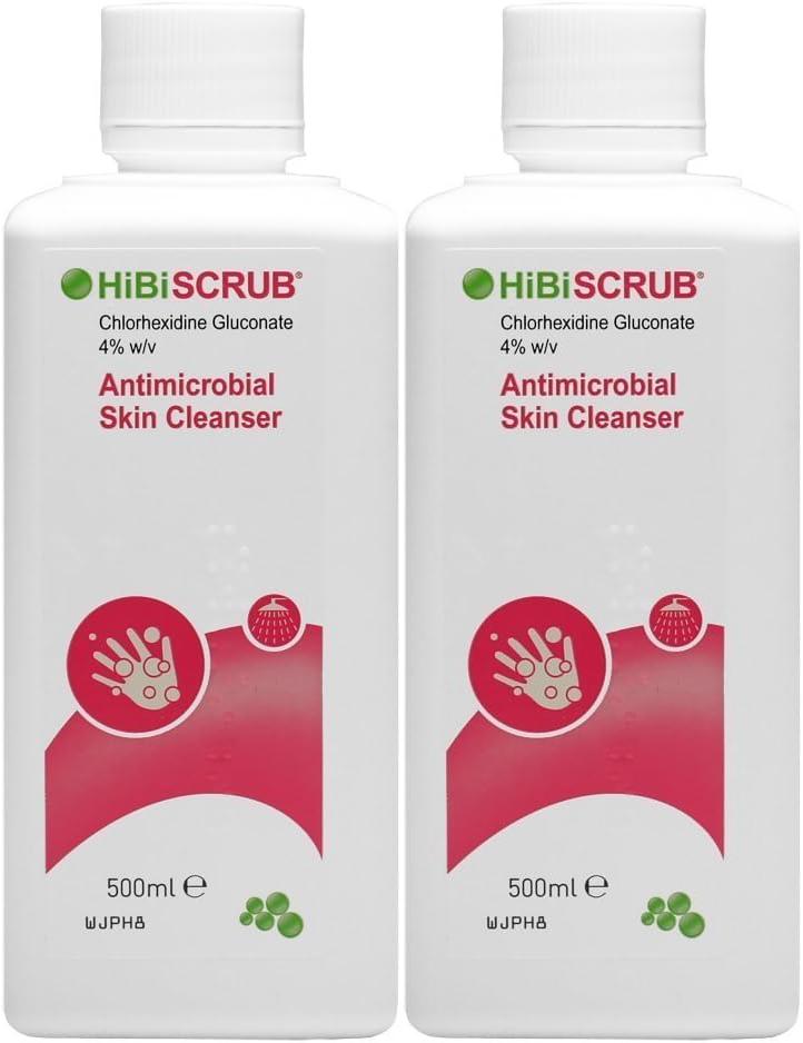 2 Pack Hibiscrub Health Care, 500 ml