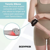 Bodyprox Bodyprox Elbow Brace 2 Pack for Tennis & Golfer's Elbow Pain Relief