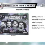 2 (TWO) PACKS- 2025 Topps Chrome WWE Wrestling Hobby Box - Specification: Default